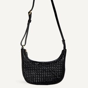 Bembien Mini Sling Woven Leather Purse
